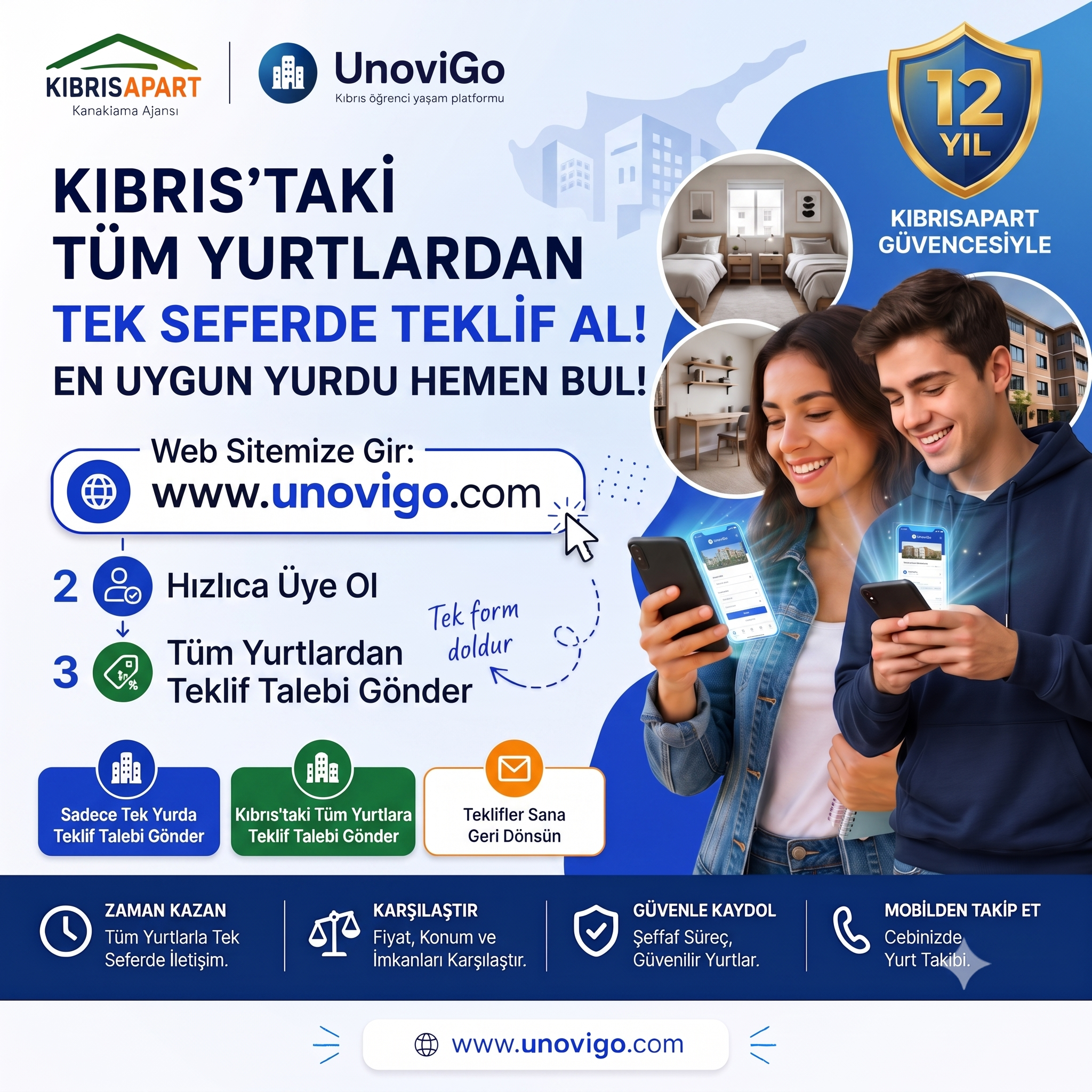 UnoviGo'ya Kayıt Ol